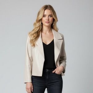 Iris Setlakwe Bone Leather Blazer with tags